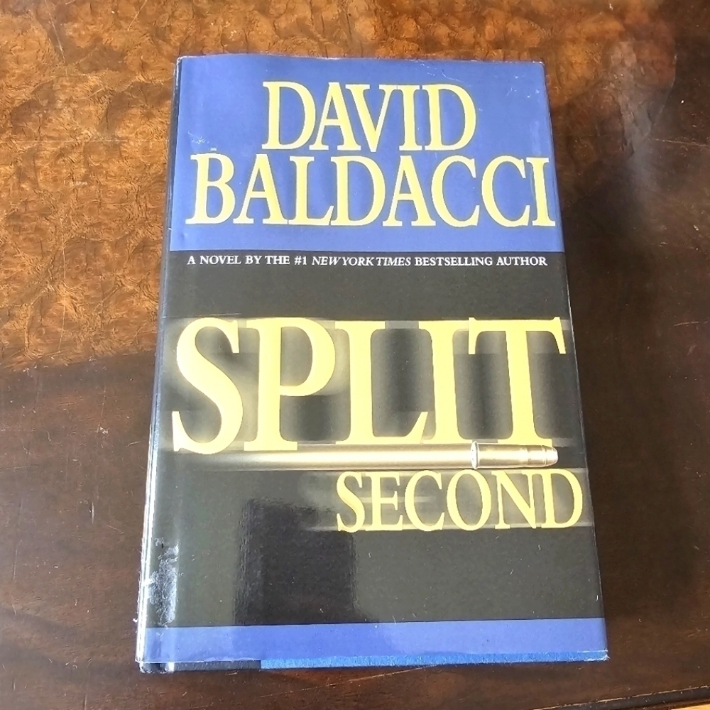 Split Second (King & Maxwell Series, 1) By David Baldacci, Hardcover, Pre-owned